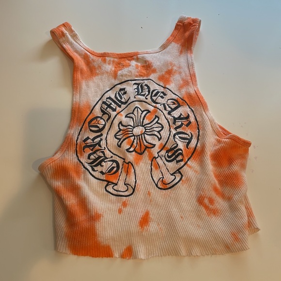 Tie dye chrome hearts tank top - Picture 4 of 4